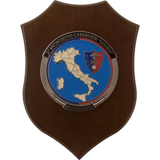 CREST CARABINIERI - 2° BATTAGLIONE CARABINIERI "LIGURIA"