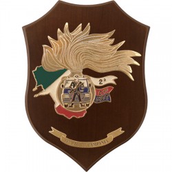 CREST CARABINIERI - 10° BATTAGLIONE "CAMPANIA" 2° Cp. MOTORIZZATA