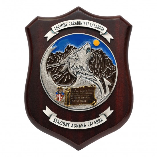 CREST LEGIONE CARABINIERI CALABRIA - STAZIONE AGNANA CALABRA