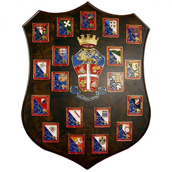 MAXI CREST CARABINIERI REGIONI ITALIANE