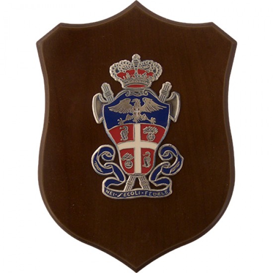 CREST ARALDICO CARABINIERI "NEI SECOLI FEDELE" ARGENTO