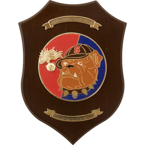 CREST COMANDO PROVINCIALE CARABINIERI GUARDIE DEL CORPO SALERNO