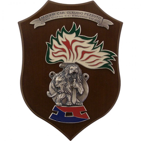 CREST M.O.V.M. CAR. C. PEZZUTO VII CORSO CARABINIERI EFFETTIVI VII CP