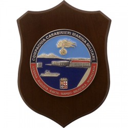 CREST COMPAGNIA CARABINIERI MARINA MILITARE - MESSINA AUGUSTA GAETA NAPOLI MILISCOLA M/SPACCATA