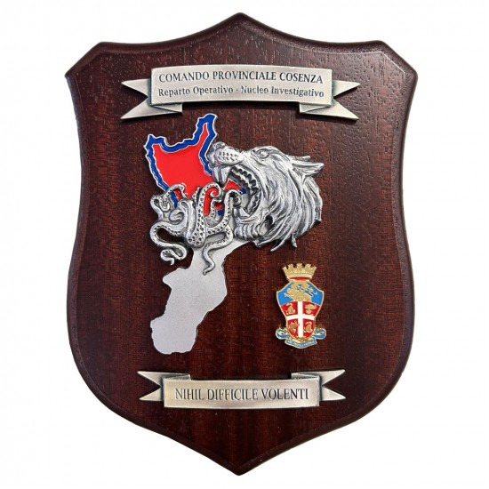 CREST CARABINIERI COMANDO PROVINCIALE COSENZA NUCLEO INVESTIGATIVO