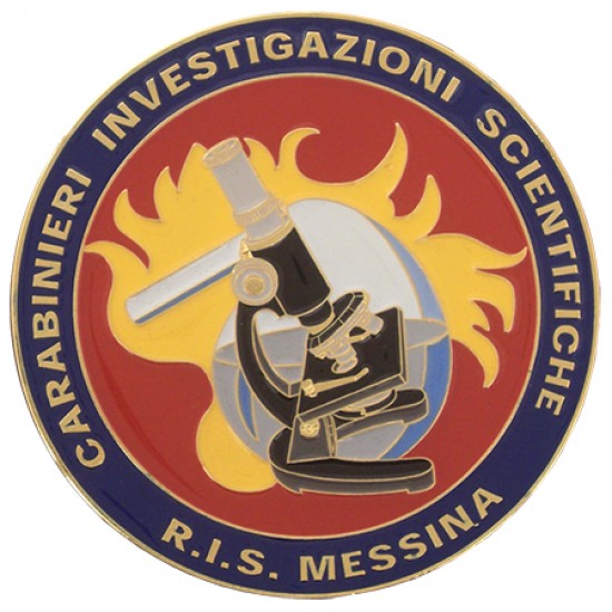 FERMACARTE CARABINIERI INVESTIGAZIONI SCIENTIFICHE - R.I.S. MESSINA 