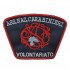 PATCH IN VELCRO RICAMATO ASSOCIAZIONE NAZIONALE CARABINIERI VOLONTARIATO