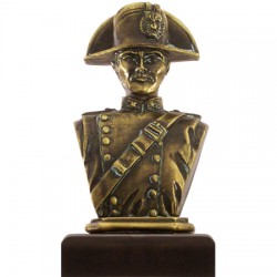 BUSTO IN RESINA BRONZO CARABINIERE 15cm C/BASE