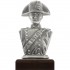 BUSTO IN RESINA ARGENTO CARABINIERE 15cm C/BASE