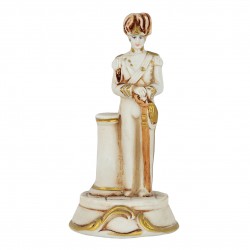 STATUINA IN CERAMICA CARABINIERE h12cm