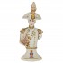 STATUA MEZZO BUSTO IN CERAMICA CARABINIERE h30cm