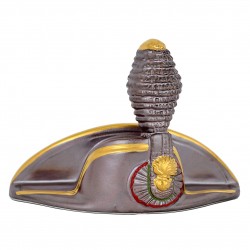 STATUA COLORATA CAPPELLO CARABINIERE b15xh30