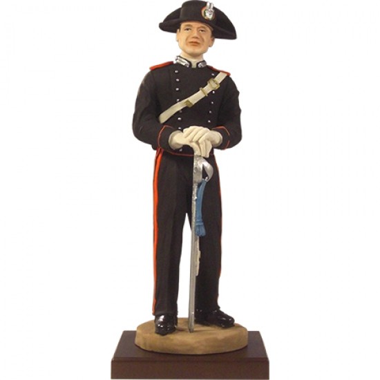 STATUA CARABINIERE 35cm C/BASE