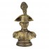 STATUINA MEZZO BUSTO BRONZO CARABINIERE