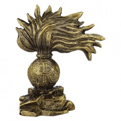 STATUINA BRONZO FIAMMA CARABINIERI