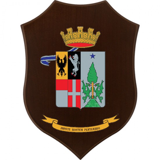 CREST E.I. - 8° REGGIMENTO "LANCIERI MONTEBELLO" - "IMPETU HOSTEM PERTERREO"