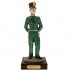 STATUINA IN RESINA DIPINTA A MANO GUARDIA DI FINANZA UNIFORME STORICA CON BASE 24cm