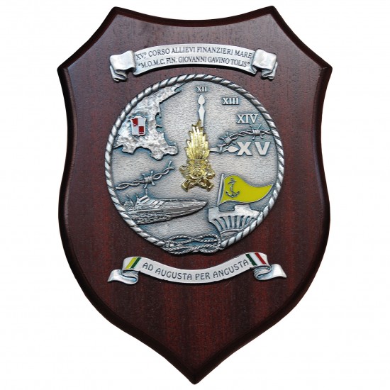 CREST GUARDIA DI FINANZA - XV CORSO ALLIEVI FINANZIERI MARE "GIOVANNI GAVINO TOLIS"