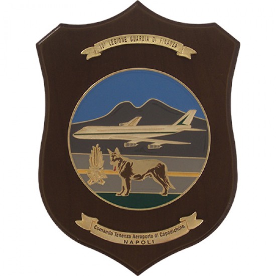 CREST GUARDIA DI FINANZA - 10^ LEGIONE COMANDO TENENZA AEROPORTO DI CAPODICHINO