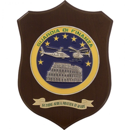 CREST GUARDIA DI FINANZA - SEZIONE AEREA PRATICA DI MARE