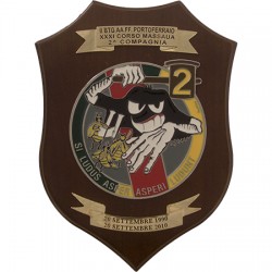 CREST GUARDIA DI FINANZA - II BTG. AA. FF. PORTOFERRAIO "CORSO MASSAU" 2^ COMPAGNIA