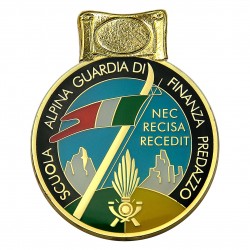 DISTINTIVO SCUOLA ALPINA GUARDIA DI FINANZA PREDAZZO