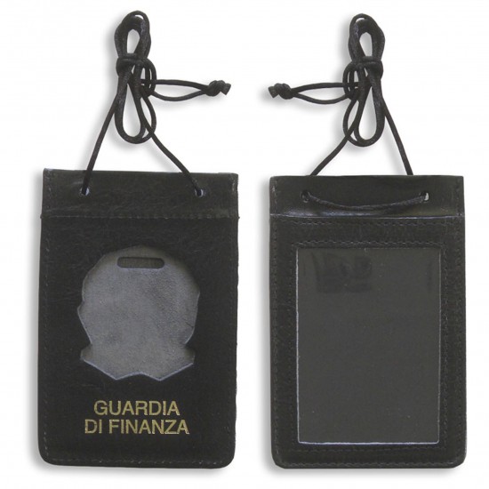 PORTAPLACCA E TESSERINO DA COLLO GUARDIA DI FINANZA