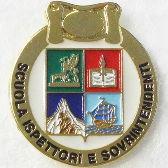 DISTINTIVO ORO GUARDIA DI FINANZA - SCUOLA ISPETTORI E SOVRINTENDENTI L' AQUILA