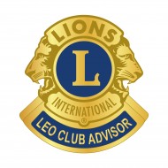 SPILLA "LEO CLUB ADVISOR" LIONS INTERNATIONAL DORATA