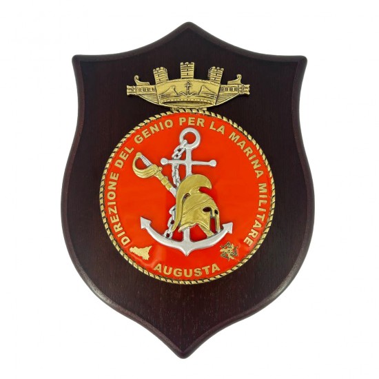 CREST DIREZIONE DEL GENIO PER LA MARINA MILITARE AUGUSTA