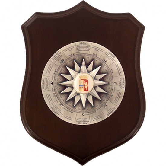 CREST POLIZIA DI STATO - ROSA DEI VENTI 11cm