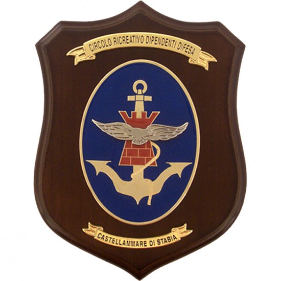 CREST MARINA MILITARE - CIRCOLO RICREATIVO DIPENDENTI DIFESA CASTELLAMMARE DI STABIA