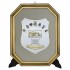 CREST CON PLACCA SILVER IN CORNICE - SCUOLA MILITARE "NUNZIATELLA"