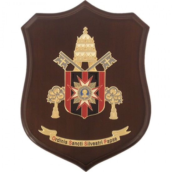 CREST ORDINE EQUESTRE DI SAN SILVESTRO PAPA