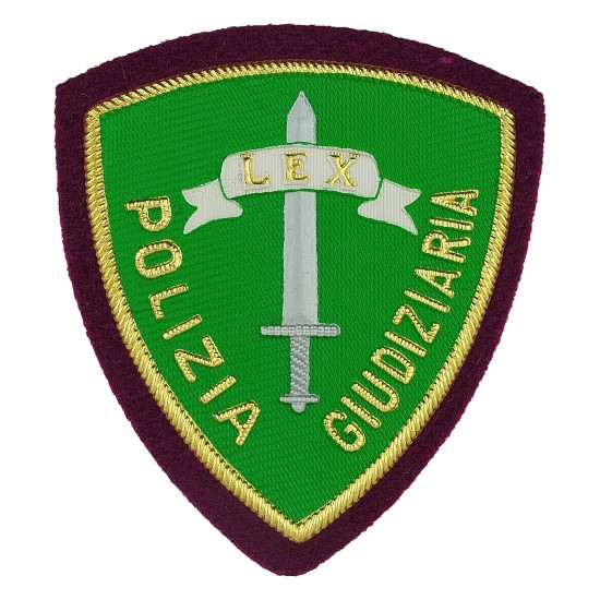 PATCH POLIZIA DI STATO - POLIZIA GIUDIZIARIA