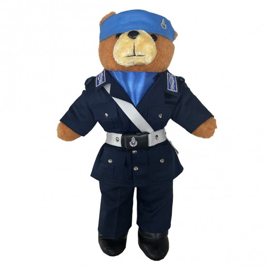 ORSACCHIOTTO PELUCHE POLIZIA PENITENZIARIA h50cm