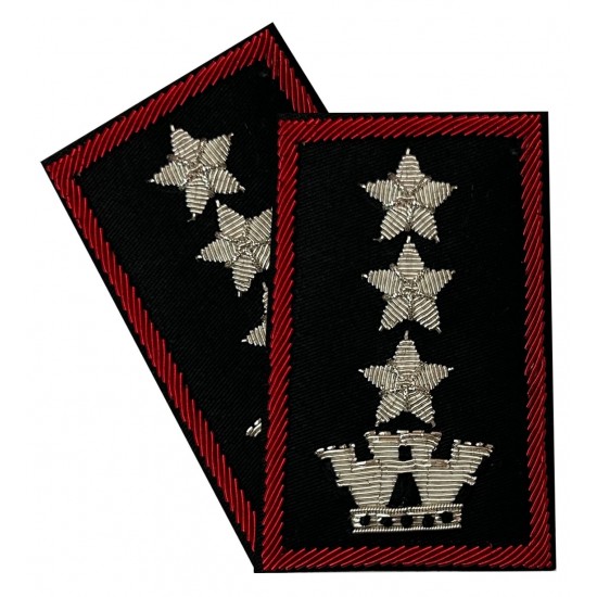 TUBOLARI RICAMATI CARABINIERI COLONNELLO (PAIA)